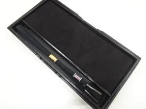 未使用品　正絹　喪服用　手組帯締め・帯揚げセット